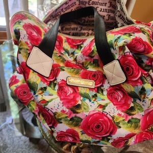 Juicy Couture Vibrant Floral Travel Bag